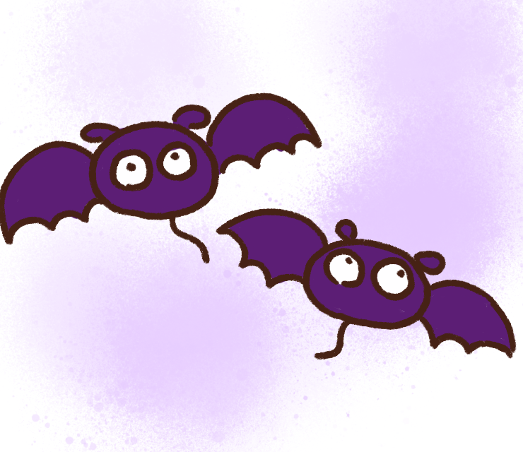 こうもりのイラスト