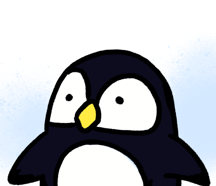 ペンギンのイラスト